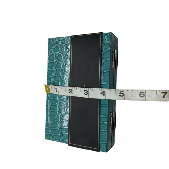 Christian Siriano Domino Set Teal Double Six Pretty Box For 2 To 4 Players - Picture 7 of 14